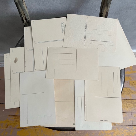 Vintage German Postcard Lot UNUSED! Includes One Birthday Card - Picture 7 of 9